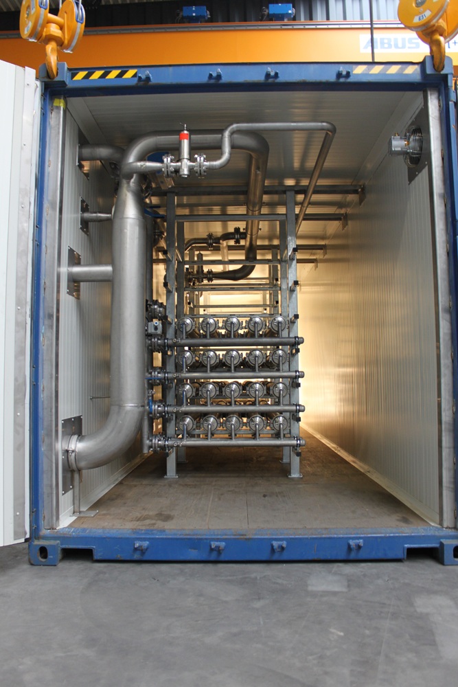 Biogas Aufbereitungscontainer