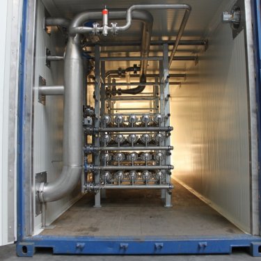 Biogas Aufbereitungscontainer